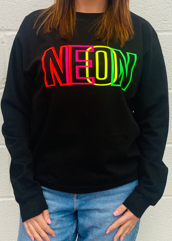 NEON graphic sweatshirt