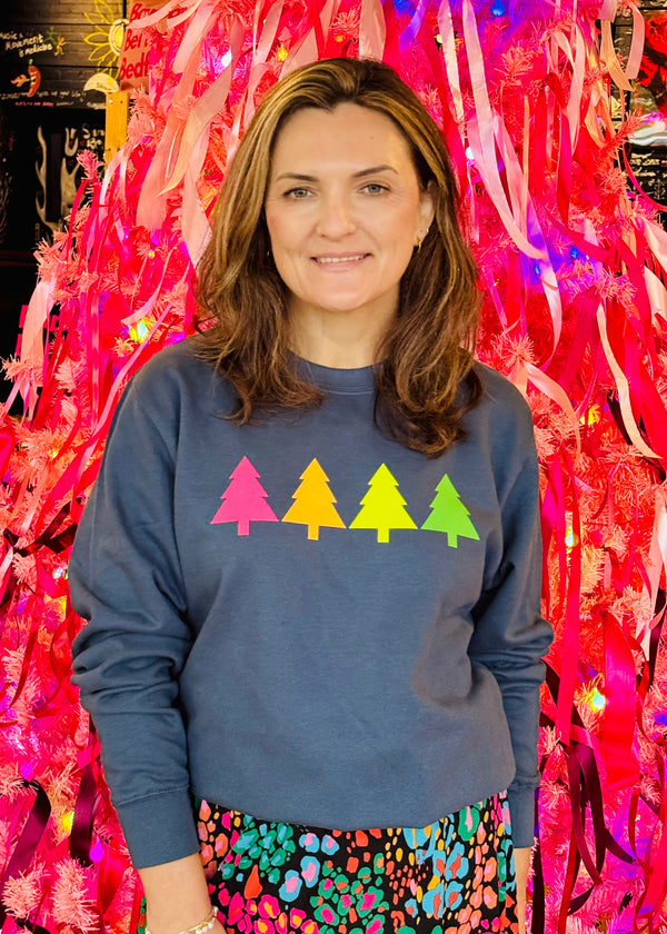 Christmas Airforce NEON TREES sweatshirt