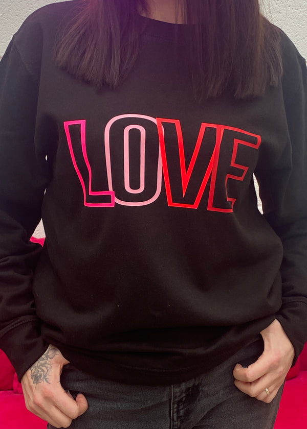 NEON LOVE sweatshirt