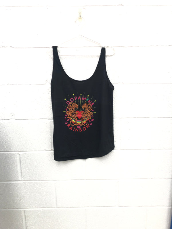 Item 151 -153 Black DOPAMINE RAINBOW Vest Size XL