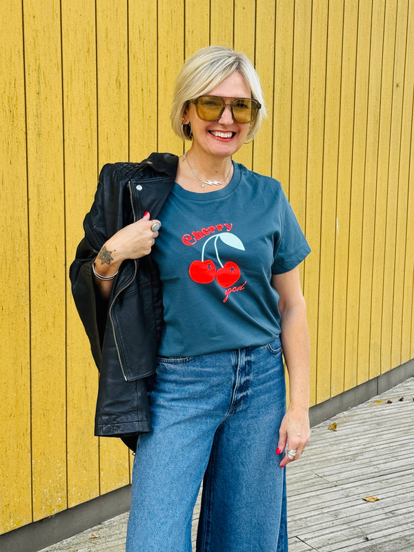 Teal Cherry Good t shirt
