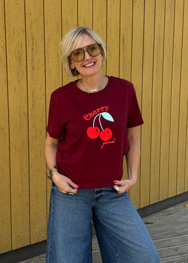 Burgundy Cherry Good t shirt