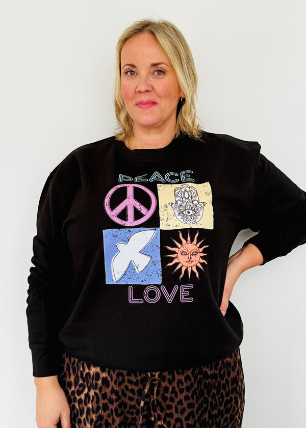 Peace & Love Sweatshirt