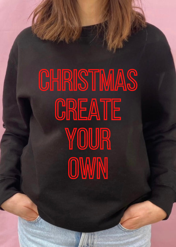 Create your own Christmas Sweatshirt