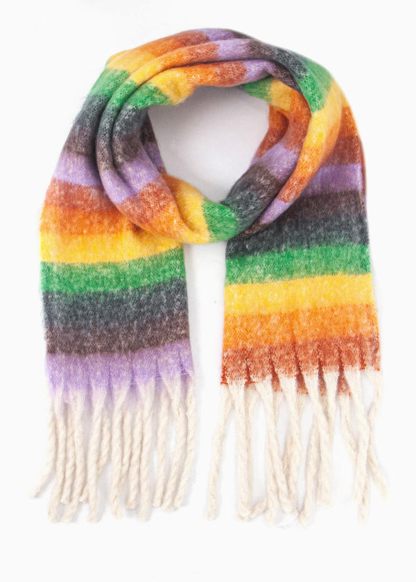 Bright Rainbow scarf