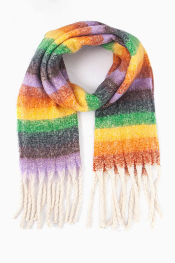 Bright Rainbow scarf