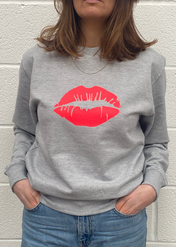 Deona KISS print sweatshirt