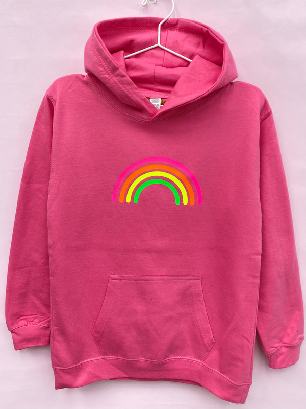 Kids Multi Neon RAINBOW hoodie